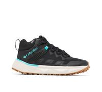 Columbia Facet 75 Mid Outdry Women's Hiking Shoes - Black/Bright Aqua for Adventurers