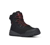 Columbia FAIRBANKS WATERPROOF OMNI-HEAT Waterproof Men's Snow Boots, Black x Rusty, 13 UK