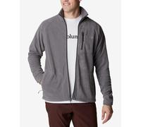 Columbia Fast Trek II Full Zip Fleece Dark Grey White Logo - S