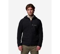 Columbia Fast Trek Hooded Fleece Mens Small Black