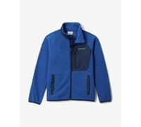 Columbia Fast Trek V Full Zip fleece Electric Blue Kids - L