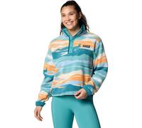 Columbia female Helvetia II Printed Sweatshirt - M - Blue Mix, Black,Blue Mix,Pink Mix,White Mix,Brown Mix