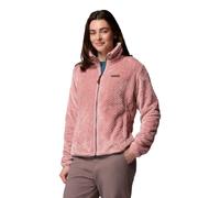 Columbia Women's Fire Side 2 Sherpa Full Zip, Full Zip Fleece Jacket, Eraser Pink, L