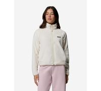 Columbia Fire Side Reignited Sherpa Full Zip fleece white women - S