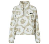 Columbia Fleece jacket HELVETIA II PRINTED CROPPED HALF SNAP FLEECE in Beige EU M