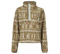 Columbia Fleece jacket HELVETIA II PRINTED CROPPED HALF SNAP FLEECE in Beige EU S