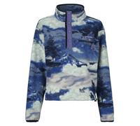Columbia - Fleece with half-zip collar - Helvetia II Printed Cropped Half Snap Nocturnal Dreaming for Women - Size L - Blue Blue L