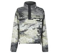 Columbia Fleece jacket HELVETIA II PRINTED CROPPED HALF SNAP FLEECE in Grey EU M