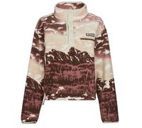 Columbia Fleece jacket HELVETIA II PRINTED CROPPED HALF SNAP in Beige EU S