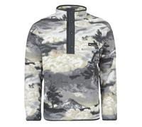 Columbia Fleece jacket HELVETIA II PRINTED HALF SNAP FLEECE in Grey EU M
