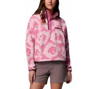 Columbia - Fleece with half-zip collar - Helvetia II Printed Cropped Half Snap Rosette Sprayflower for Women - Size XS - Pink Pink XS