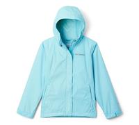 Columbia Girl's Arcadia Jacket, Waterproof Rain Jacket, Aquamarine, Size XS