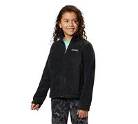 Columbia Girls' Benton Springs Fleece Jacket, Black, S