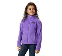 Columbia Girls' Benton Springs Fleece Jacket, Grape Gum, 4 Years