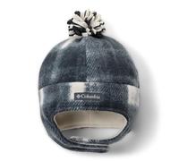 Columbia Girls' Frosty Trail Ii Earflap Beanie Cold Weather Hat, Chalk Omblur Tonal, X-Large