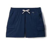 Columbia Youth Girls Hiking Shorts Tech Trail Utility Short Drawcord Collegiate Navy Size L