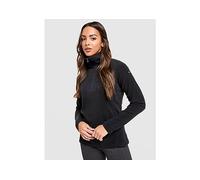 Columbia Glacial Polar Fleece 1/4 Zip Top - Black - Womens XL