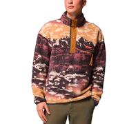 Columbia - Half-pressured printed Fleeces - Helvetia II Printed Half Snap Fleece Camel Brown Sisters for Men - Size XL Brown