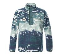 Columbia - Half-pressured printed Fleeces - Helvetia II Printed Half Snap Fleece Crushed Blue Sisters for Men - Size S Blue S