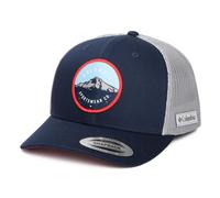 Columbia Hats Mount Hood Circle Mesh Trucker Cap - Navy-Grey