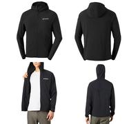 Columbia Heather Canyon Black Men's Softshell Jacket Size UK M 40- 41" Chest