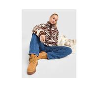 Columbia Helvetia Aztec Fleece - Brown - Womens XS