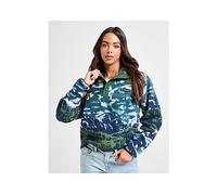 Columbia Helvetia Crop Print Fleece - Blue - Womens XL
