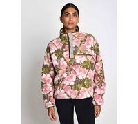 Columbia Helvetia Funnel Neck Fleece Sweatshirt Pink Mix
