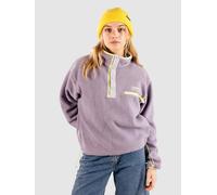 Columbia Womens Helvetia II Cropped Half Snap Fleece, Purple, Size Xs, Women Purple