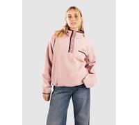 Columbia - Helvetia II Cropped Half Snap Fleece Eraser Pink Fig Rich Wine - L - Fleece