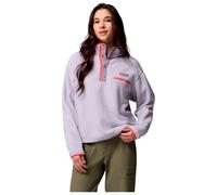 Columbia - Helvetia II Cropped Half Snap Fleece Lavender Pearl Shale Purple Zing - M - Fleece