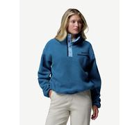 Columbia Helvetia II Cropped Half Snap fleece medium blue women - XL