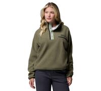 Columbia - Women's Helvetia II Cropped Half Snap Fleece - Fleece jumper size XS, olive