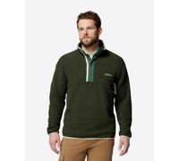 Columbia Helvetia II Half Snap fleece dark green - L