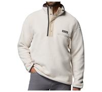 Columbia Helvetia II Half Snap fleece white beige dark grey - XL