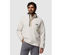 Columbia Helvetia II Half Snap fleece white beige dark grey - L