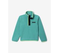 Columbia Helvetia II Half Snap fleece kids aquamarine lime - L