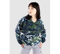 Columbia - Printed half-pressure fleece - Helvetia II Printed Cropped Half Snap Everblue Sisters Rain Forest for Women - Size M - Green Green M