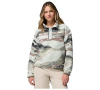 Columbia - Helvetia II Printed Cropped Half Snap W Sedona Sage Summits - S - Fleece