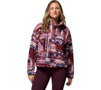 Columbia - Women's Helvetia II Printed Cropped Half Snap - Fleece jumper size S, multi