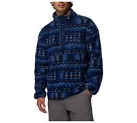 Columbia - Helvetia II Printed Half Snap Fleece - Fleece jumper size S, blue