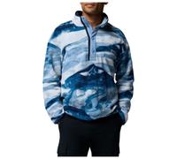 Columbia Mens Regular Fit Helvetia II Printed Half Snap Fleece - Colour: 447 Rainy Day Summits - Size: XL