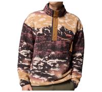 Columbia - Helvetia II Printed Half Snap Fleece - Fleece jumper size XXL, brown