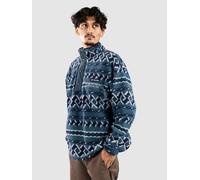 Columbia Helvetia II Printed Half Snap Fleece Sweater everblue knitknot M