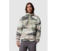 Columbia Helvetia II Printed Half Snap Fleece Sweater sedona sage summits M
