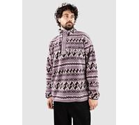 Columbia Helvetia II Printed Half Snap Fleece Sweater shale purple knitknot L