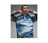 Columbia - Helvetia II Printed Half Snap Fleece - Fleece jumper size M, blue