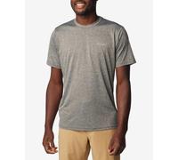 Columbia Hike Crew Short Sleeve T-Shirt Mottled Grey - XS