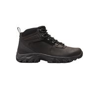 Columbia - Hiking day shoes - Newton Ridge Plus II Waterproof Black Black for Men in Leather - Size 12 US Black 12 US