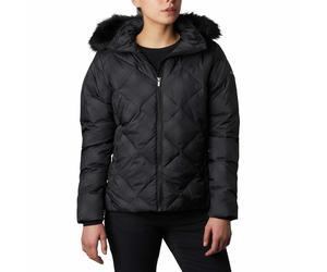 Columbia Icy Heights II Womens Down Jacket Faux Fur Trimmed Hood